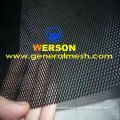 black powder coated Aluminum expanded fly screen-general mesh supply